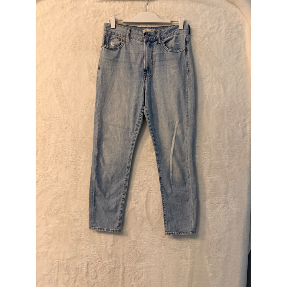 Madewell The Perfect Vintage Jean Light Wash High Rise Tapered Denim Size 27